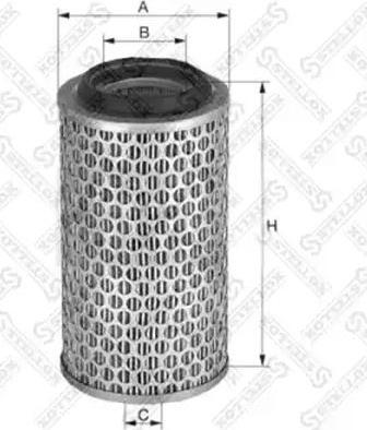 Stellox 81-21056-SX - Повітряний фільтр autozip.com.ua