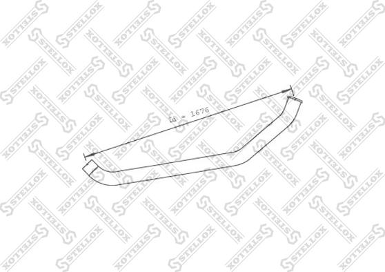 Stellox 82-03794-SX - Труба вихлопного газу autozip.com.ua