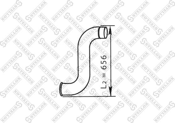 Stellox 82-03764-SX - Труба вихлопного газу autozip.com.ua