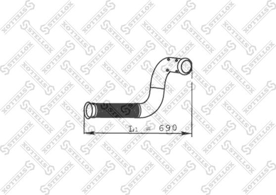 Stellox 82-03765-SX - Труба вихлопного газу autozip.com.ua