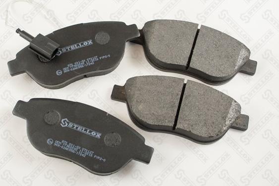 Stellox 870 001-SX - Гальмівні колодки, дискові гальма autozip.com.ua