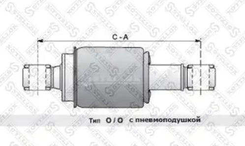 Stellox 87-03388-SX - Гаситель, кріплення кабіни autozip.com.ua