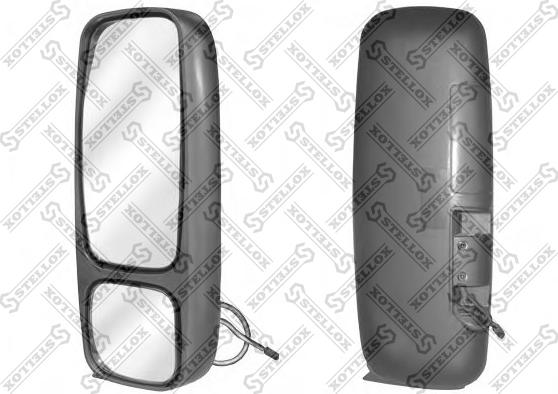 Stellox 87-29020-SX - Зовнішнє дзеркало, кабіна водія autozip.com.ua