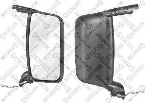 Stellox 87-29075-SX - Зовнішнє дзеркало, кабіна водія autozip.com.ua