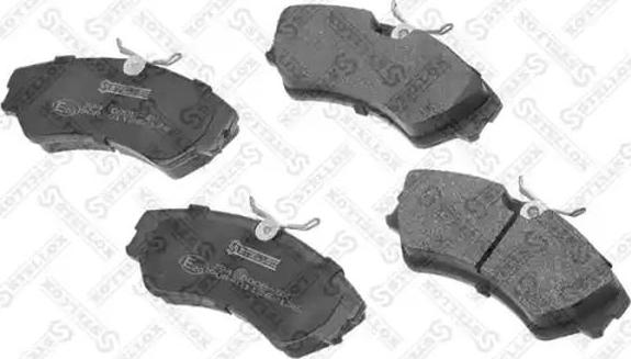 Stellox 394 000B-SX - Гальмівні колодки, дискові гальма autozip.com.ua