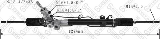 Stellox 31-37333-SX - Рульовий механізм, рейка autozip.com.ua