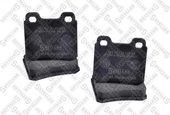 Stellox 293 020-SX - Гальмівні колодки, дискові гальма autozip.com.ua
