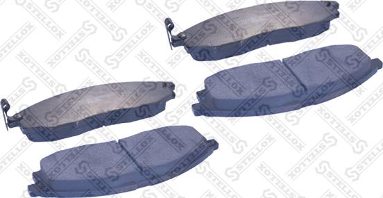 Stellox 759 002-SX - Гальмівні колодки, дискові гальма autozip.com.ua