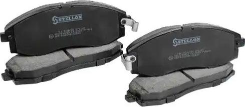 Stellox 714 002B-SX - Гальмівні колодки, дискові гальма autozip.com.ua