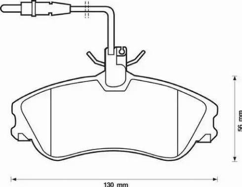 Stop 571919S - Гальмівні колодки, дискові гальма autozip.com.ua