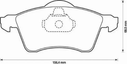 Stop 571934S - Гальмівні колодки, дискові гальма autozip.com.ua