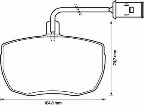 Stop 571442S - Гальмівні колодки, дискові гальма autozip.com.ua