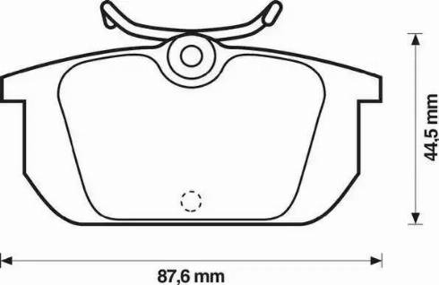 Stop 571409S - Гальмівні колодки, дискові гальма autozip.com.ua