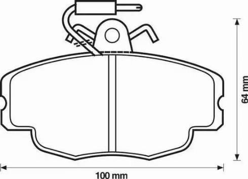 Stop 571405S - Гальмівні колодки, дискові гальма autozip.com.ua