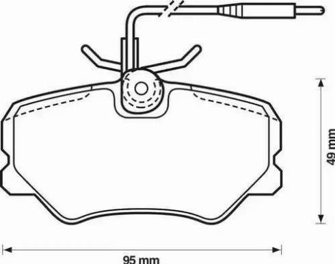 Stop 571359S - Гальмівні колодки, дискові гальма autozip.com.ua