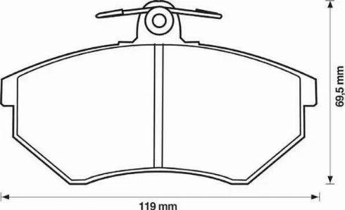 Stop 571376S - Гальмівні колодки, дискові гальма autozip.com.ua