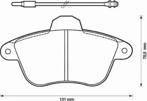 Stop 571733S - Гальмівні колодки, дискові гальма autozip.com.ua