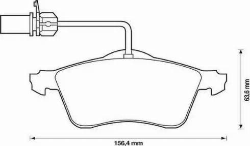 Stop 573106S - Гальмівні колодки, дискові гальма autozip.com.ua