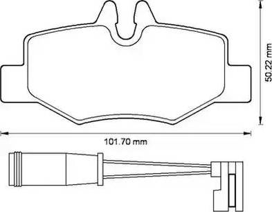 Stop 573222S - Гальмівні колодки, дискові гальма autozip.com.ua