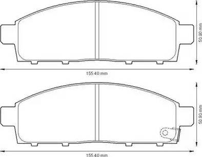 Stop 572574S - Гальмівні колодки, дискові гальма autozip.com.ua