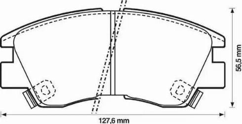 Stop 572281S - Вимикач ліхтаря сигналу гальмування autozip.com.ua