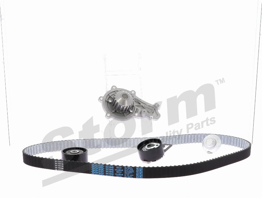 Storm 904545KP - Водяний насос + комплект зубчатого ременя autozip.com.ua