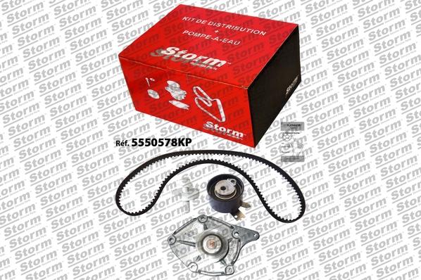 Storm 5550578KP - Водяний насос + комплект зубчатого ременя autozip.com.ua