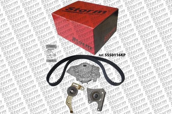 Storm 5550116KP - Водяний насос + комплект зубчатого ременя autozip.com.ua