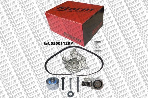 Storm 5550112KP - Водяний насос + комплект зубчатого ременя autozip.com.ua
