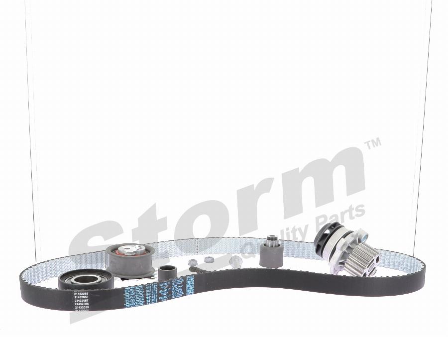 Storm 5550791KP - Водяний насос + комплект зубчатого ременя autozip.com.ua