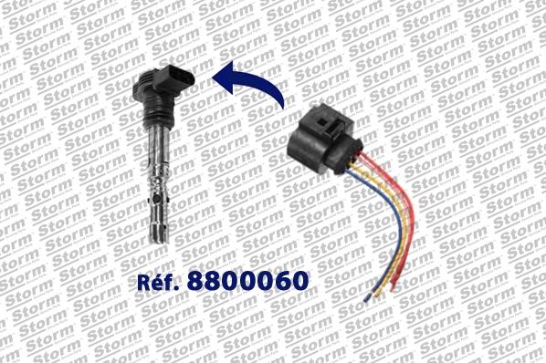 Storm 8800060 - Котушка запалювання autozip.com.ua