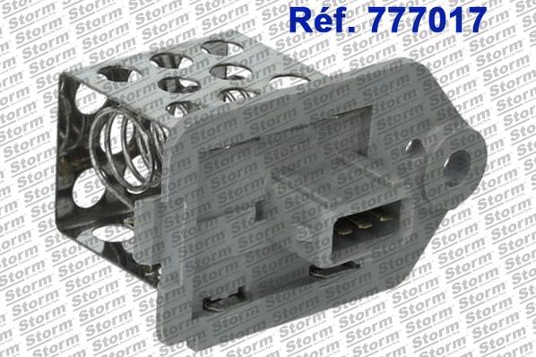Storm 777017 - Опір, реле, вентилятор салону autozip.com.ua