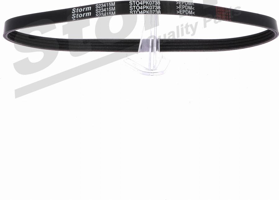 Storm STO4PK0738 - Поліклиновий ремінь autozip.com.ua