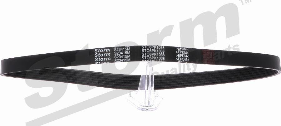 Storm STO6PK1038 - Поліклиновий ремінь autozip.com.ua