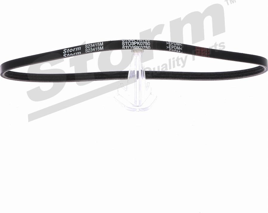 Storm STO3PK0750 - Поліклиновий ремінь autozip.com.ua