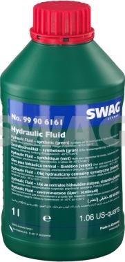 Swag 99 90 6161 - Олива гідравлічна  зелене синтетика 1 л SWAG Hydraulic Oil autozip.com.ua