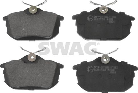 Swag 55 91 6207 - Гальмівні колодки, дискові гальма autozip.com.ua