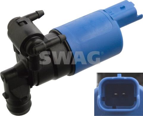 Swag 64 10 3392 - Водяний насос, система очищення фар autozip.com.ua