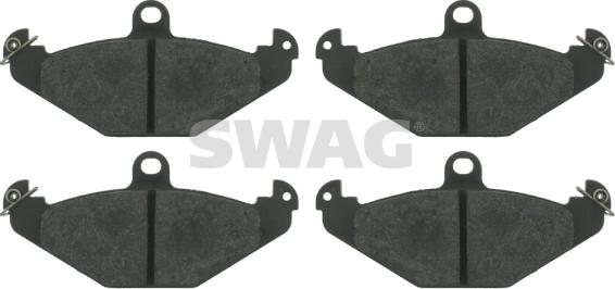 Swag 60 91 6403 - Гальмівні колодки, дискові гальма autozip.com.ua