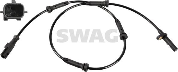 Swag 60 10 8037 - Датчик ABS, частота обертання колеса autozip.com.ua