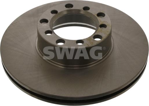 Swag 10 90 8545 - Гальмівний диск autozip.com.ua
