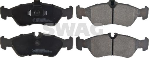 Swag 10 91 6160 - Гальмівні колодки, дискові гальма autozip.com.ua