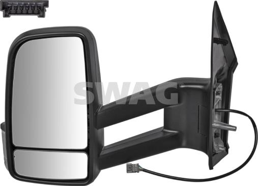 Swag 10 10 1117 - Зовнішнє дзеркало autozip.com.ua