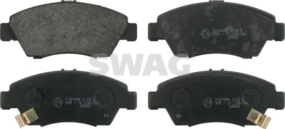 Swag 85 91 6305 - Гальмівні колодки, дискові гальма autozip.com.ua