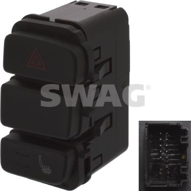 Swag 30 94 4395 - Багатофункціональний вимикач autozip.com.ua
