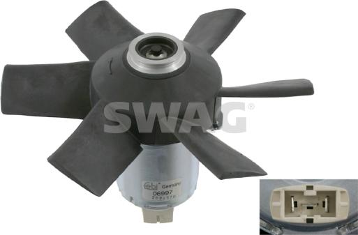 Swag 30 90 6997 - Вентилятор, охолодження двигуна autozip.com.ua