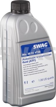 Swag 30 91 4738 - Масло автоматичної коробки передач autozip.com.ua