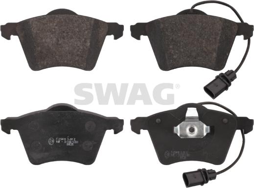 Swag 30 91 6640 - Гальмівні колодки, дискові гальма autozip.com.ua