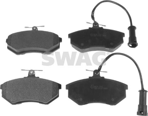 Swag 30 91 6066 - Гальмівні колодки, дискові гальма autozip.com.ua