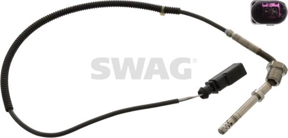 Swag 30 10 0846 - Датчик, температура вихлопних газів autozip.com.ua